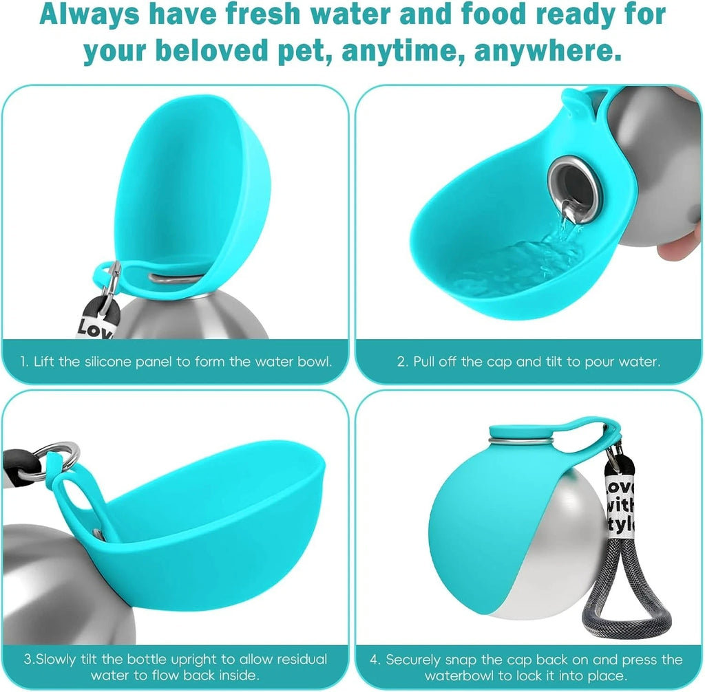 Pawvio Flow™ Portable Pet Water Bottle 🐾