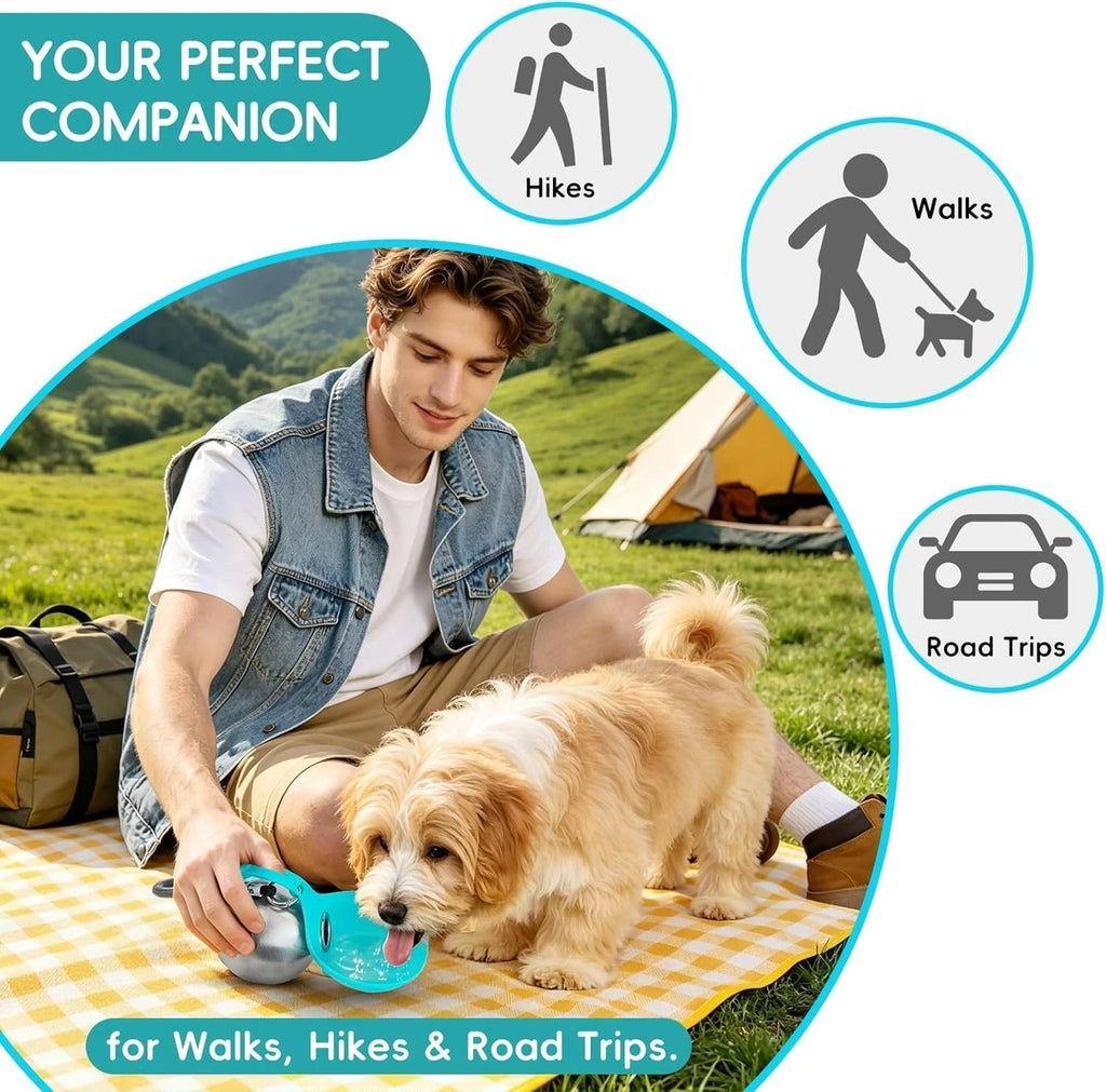 Pawvio Flow™ Portable Pet Water Bottle 🐾