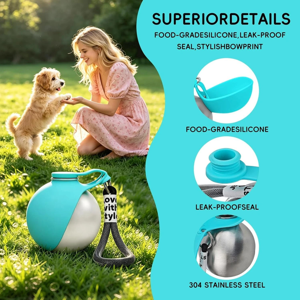 Pawvio Flow™ Portable Pet Water Bottle 🐾